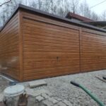 Garaż 6m x 6m Spad do tyłu